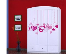 Detská skriňa FALL IN LOVE - TYP 11