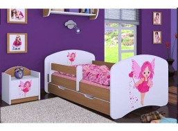 Detská posteľ so zásuvkou 160x80cm VÍLA - buk