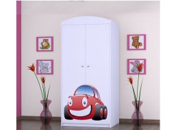 Detská skriňa AUTÍČKO - TYP 8A