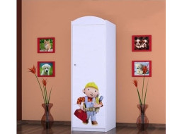 Detská skriňa BOŘEK STAVITEL - TYP 4B