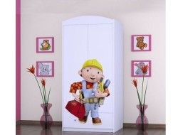 Detská skriňa BOŘEK STAVITEL - TYP 8A