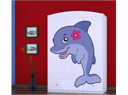 Detská skriňa DELFÍN - TYP 11