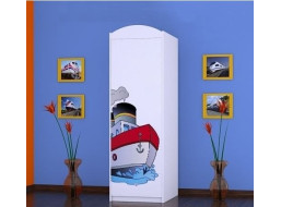 Detská skriňa lodička - TYP 5B
