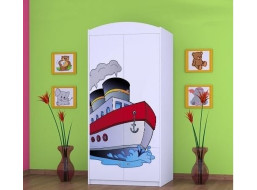 Detská skriňa lodička - TYP 7A