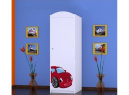 Detská skriňa RED CAR - TYP 5B