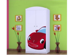 Detská skriňa RED CAR - TYP 7B