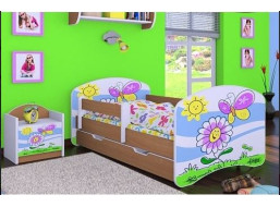 Detská posteľ so zásuvkou 160x80cm Palouček - buk