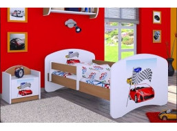 Detská posteľ bez šuplíku 160x80cm RALLY - buk