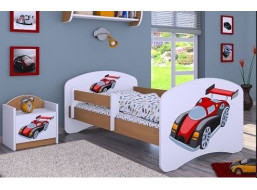 Detská posteľ bez šuplíku 160x80cm SUPER FORMULE - buk