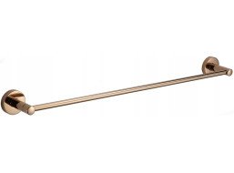 Kúpeľňová polica na uteráky MEXEN REMO s 1 priečkou - rose gold, 7050724-60