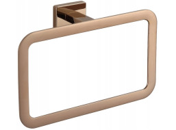 Kúpeľňový držiak na uteráky MEXEN ARNO - obdĺžnikový - rose gold, 7020732-60