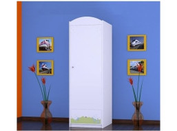 Detská skriňa MODRÝ MACKO - TYP 5A