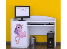 Detský písací stôl Jednorožec - TYP 6