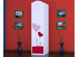 Detská skriňa LOVE - TYP 1B