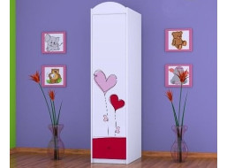 Detská skriňa LOVE - TYP 3A