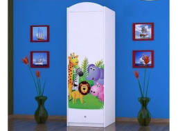 Detská skriňa MADAGASKAR - TYP 4B