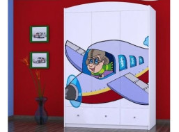 Detská skriňa LIETADLO - TYP 11