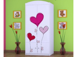 Detská skriňa LOVE - TYP 7A