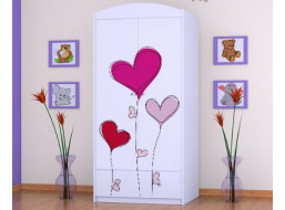 Detská skriňa LOVE - TYP 8B