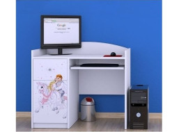 Detský písací stôl PRINC NA BIELOM KONI - TYP 11