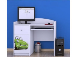Detský písací stôl ZELENÉ AUTO - TYP 11