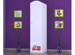Detská skriňa HASIČI - TYP 2B