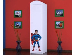 Detská skriňa SUPERMAN - TYP 1B