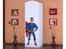 Detská skriňa SUPERMAN - TYP 4A