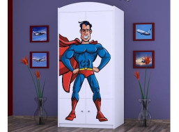 Detská skriňa SUPERMAN - TYP 7B