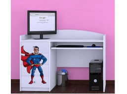 Detský písací stôl SUPERMAN - TYP 3