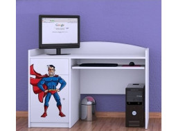 Detský písací stôl SUPERMAN - TYP 4