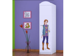 Detská skriňa PRINC A PRINCEZNA - TYP 3A