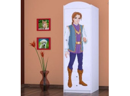 Detská skriňa PRINC A PRINCEZNA - TYP 4A