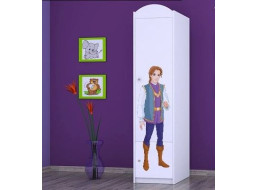 Detská skriňa PRINC A PRINCEZNA - TYP 2B