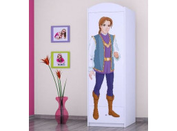 Detská skriňa PRINC A PRINCEZNA - TYP 4B
