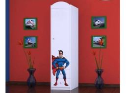 Detská skriňa SUPERMAN - TYP 1A
