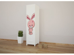 Detská skriňa ZVIERACIE KAMARÁTI - TYP 3B
