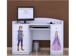 Detský písací stôl PRINC A PRINCEZNA - TYP 1
