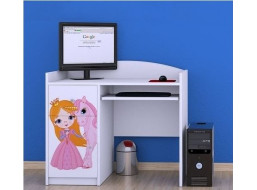 Detský písací stôl PRINCEZNA A Jednorožec - TYP 11