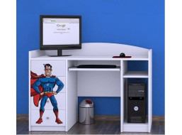 Detský písací stôl SUPERMAN - TYP 2