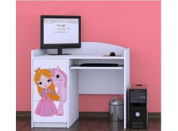 Detský písací stôl PRINCEZNA A Jednorožec - TYP 10