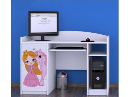 Detský písací stôl PRINCEZNA A Jednorožec - TYP 2