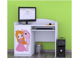 Detský písací stôl PRINCEZNA A Jednorožec - TYP 9