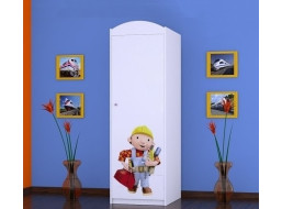 Detská skriňa BOŘEK STAVITEL - TYP 5A