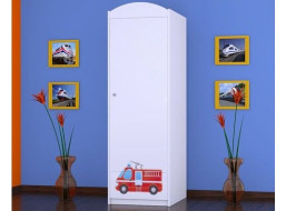 Detská skriňa HASIČI - TYP 5A