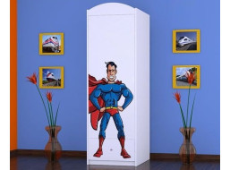 Detská skriňa SUPERMAN - TYP 5A