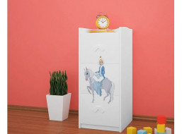 Detská komoda ĽADOVÁ PRINCEZNÁ - TYP 1