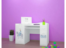 Detský písací stôl ĽADOVÁ PRINCEZNA - TYP 1