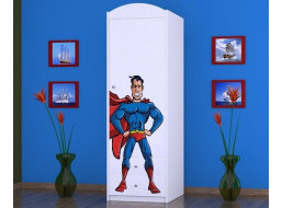 Detská skriňa SUPERMAN - TYP 4B