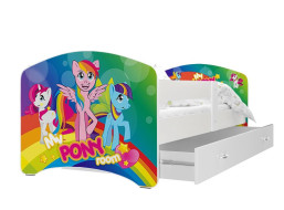 Detská posteľ LUCY so zásuvkou - 160x80 cm - PONY ROOM